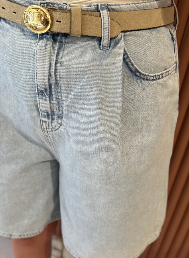 Elisa denim shorts | Light denim