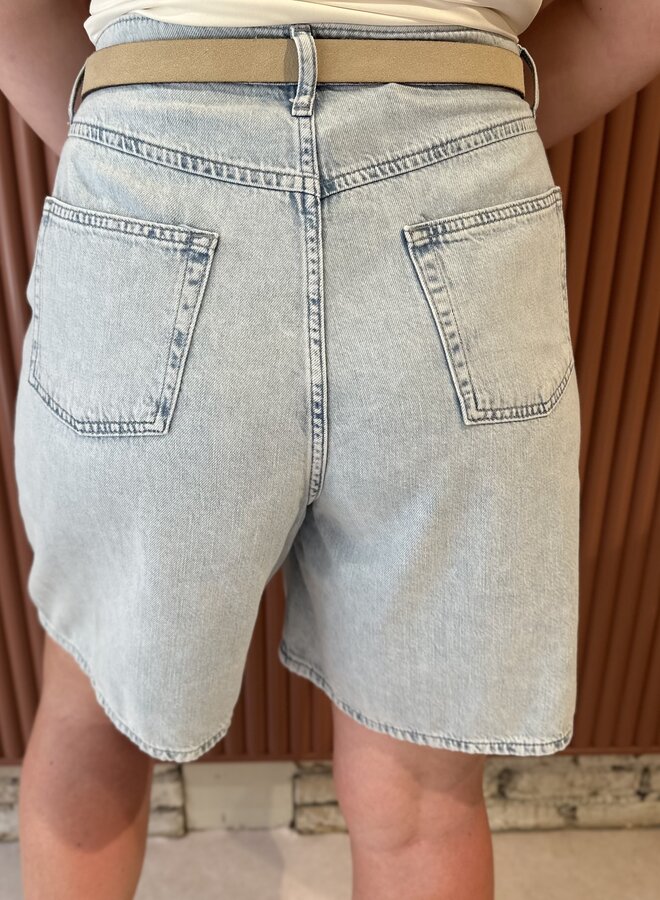 Elisa denim shorts | Light denim