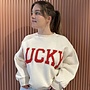 Bibi lucky patchwork sweater | Oyster melee