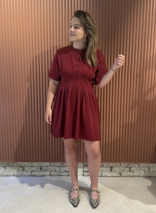 Inez short dress | Cabernet