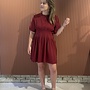 Inez short dress | Cabernet