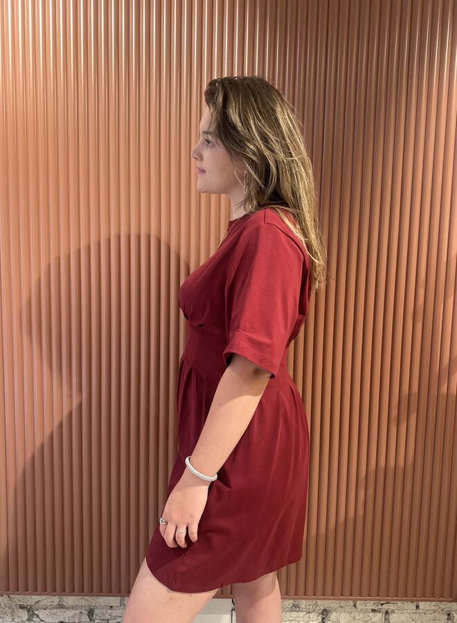 Inez short dress | Cabernet