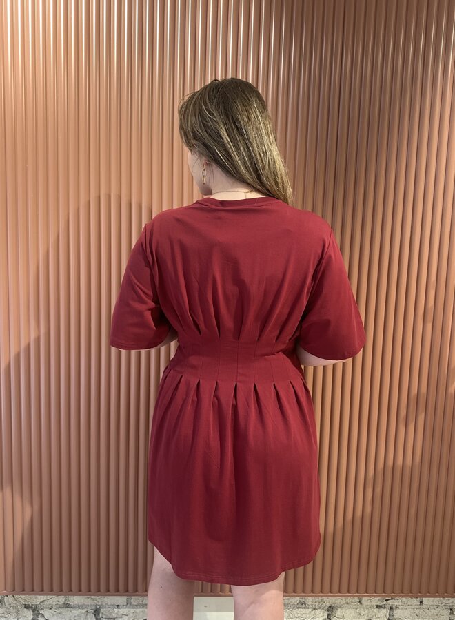 Inez short dress | Cabernet