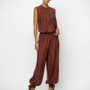 Bowen balloon pants | Coconut Brown