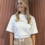 The label t-shirt | Soft white