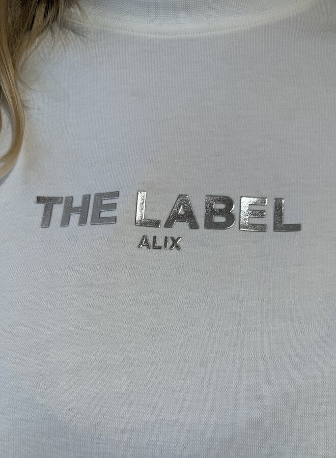 The label t-shirt | Soft white