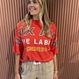 Big alix alix t-shirt | Spicy coral