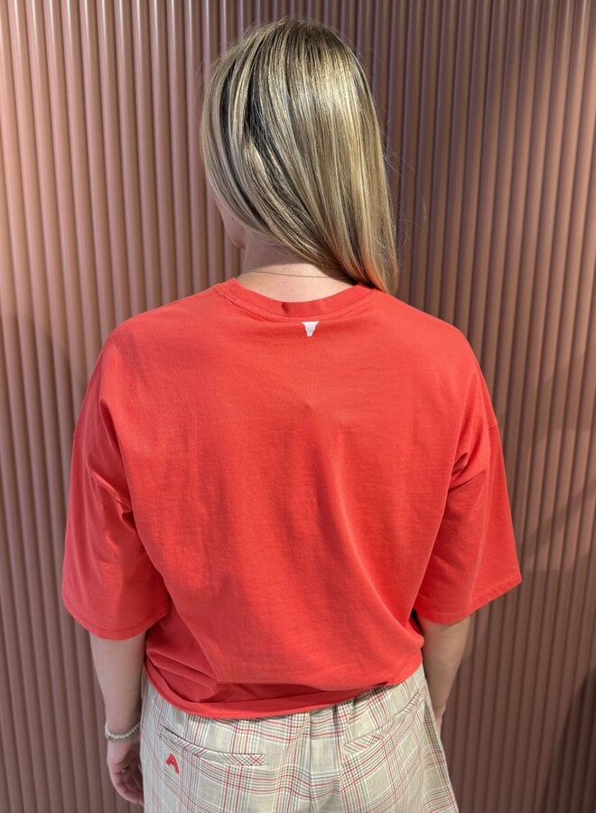 Big alix alix t-shirt | Spicy coral