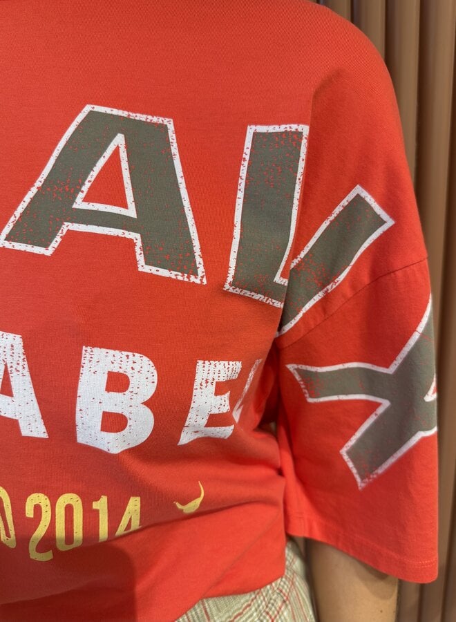 Big alix alix t-shirt | Spicy coral