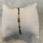 Dunc Jewelry | Maansteen armband miyuki delica kralen - Zwart