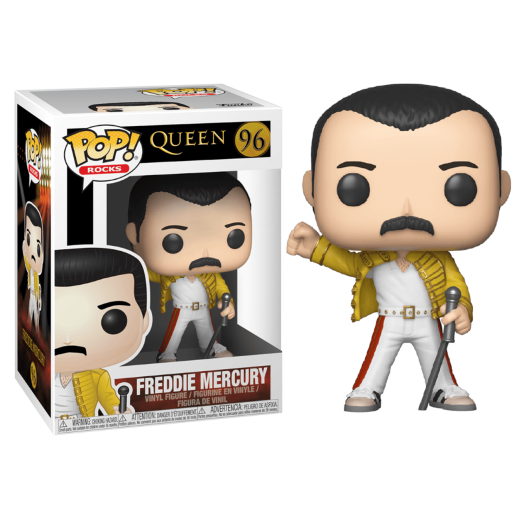 Funko Funko POP Figure Rocks Queen Freddie Mercury Wembley 1986