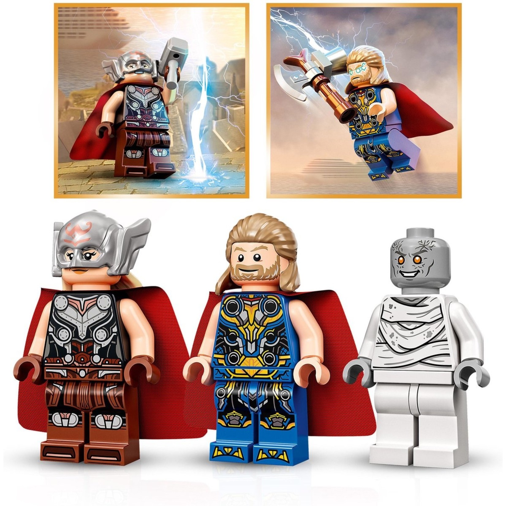 LEGO LEGO Thor Love and Thunder Attack on New Asgard (76207)