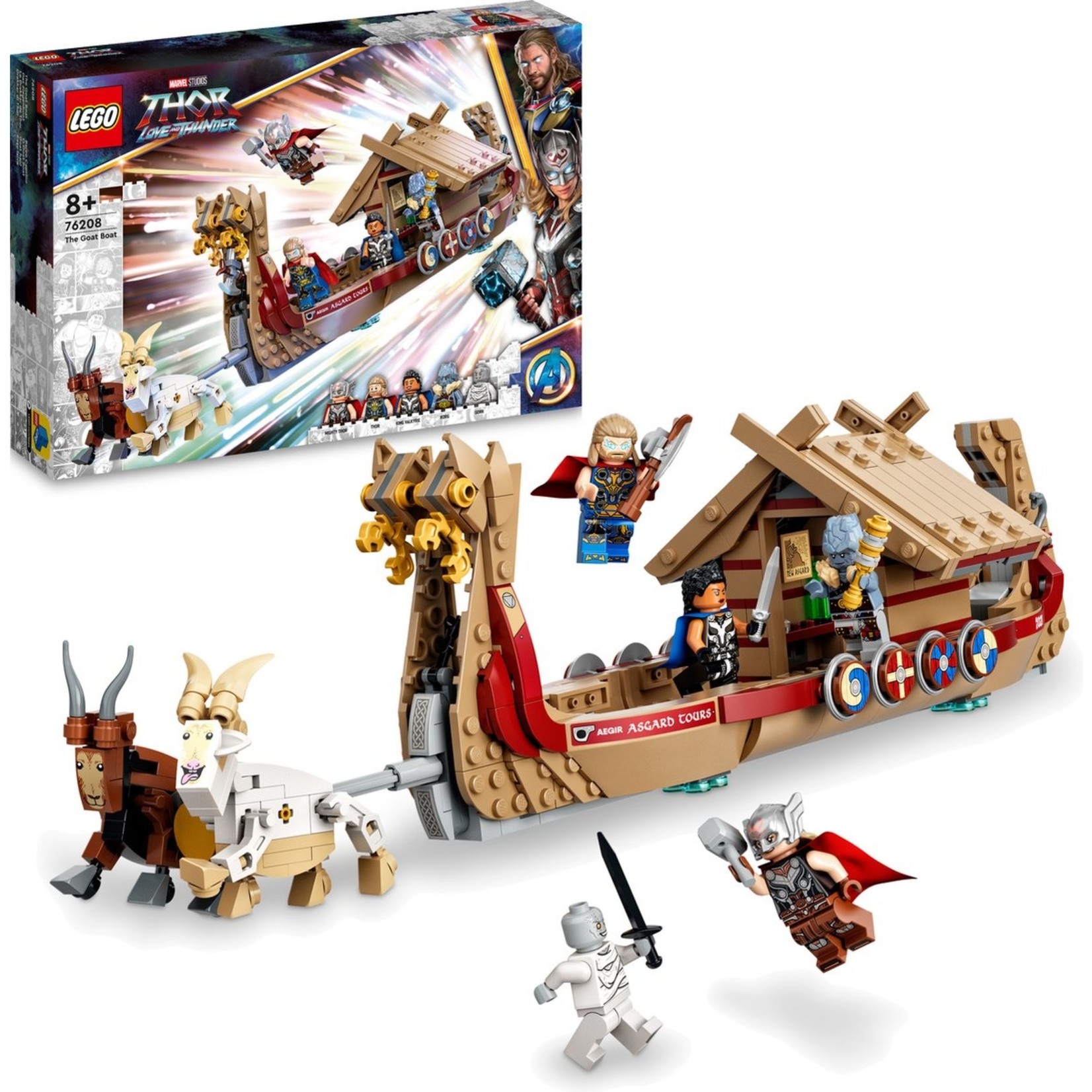 LEGO LEGO Thor Love and Thunder The Goat Boat (76208)
