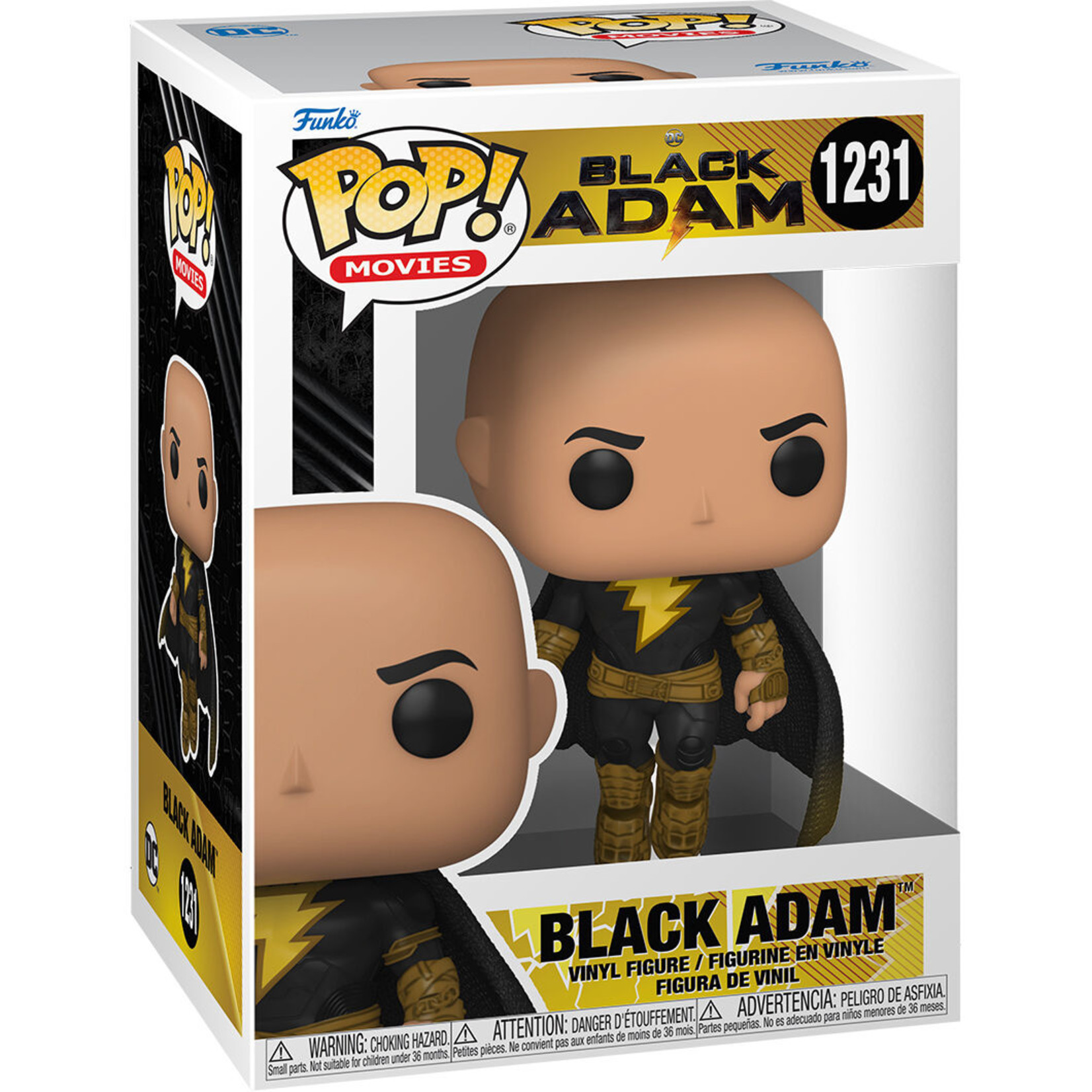 Funko Funko POP! Figure Black Adam Black Adam with Cape