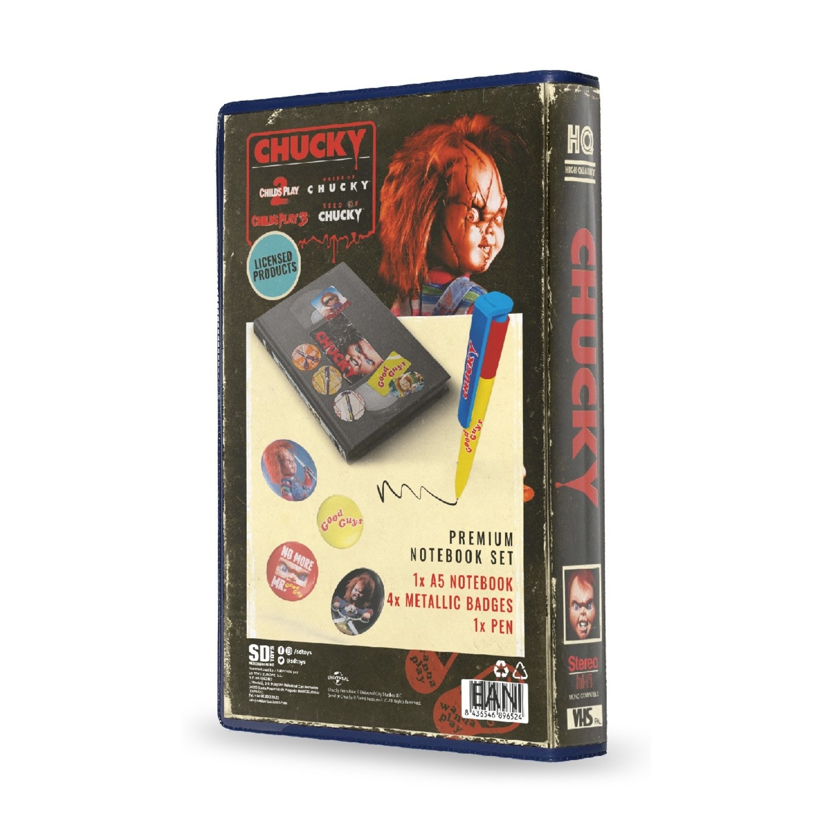 SD Toys SD Toys Premium Notebook Set Chucky