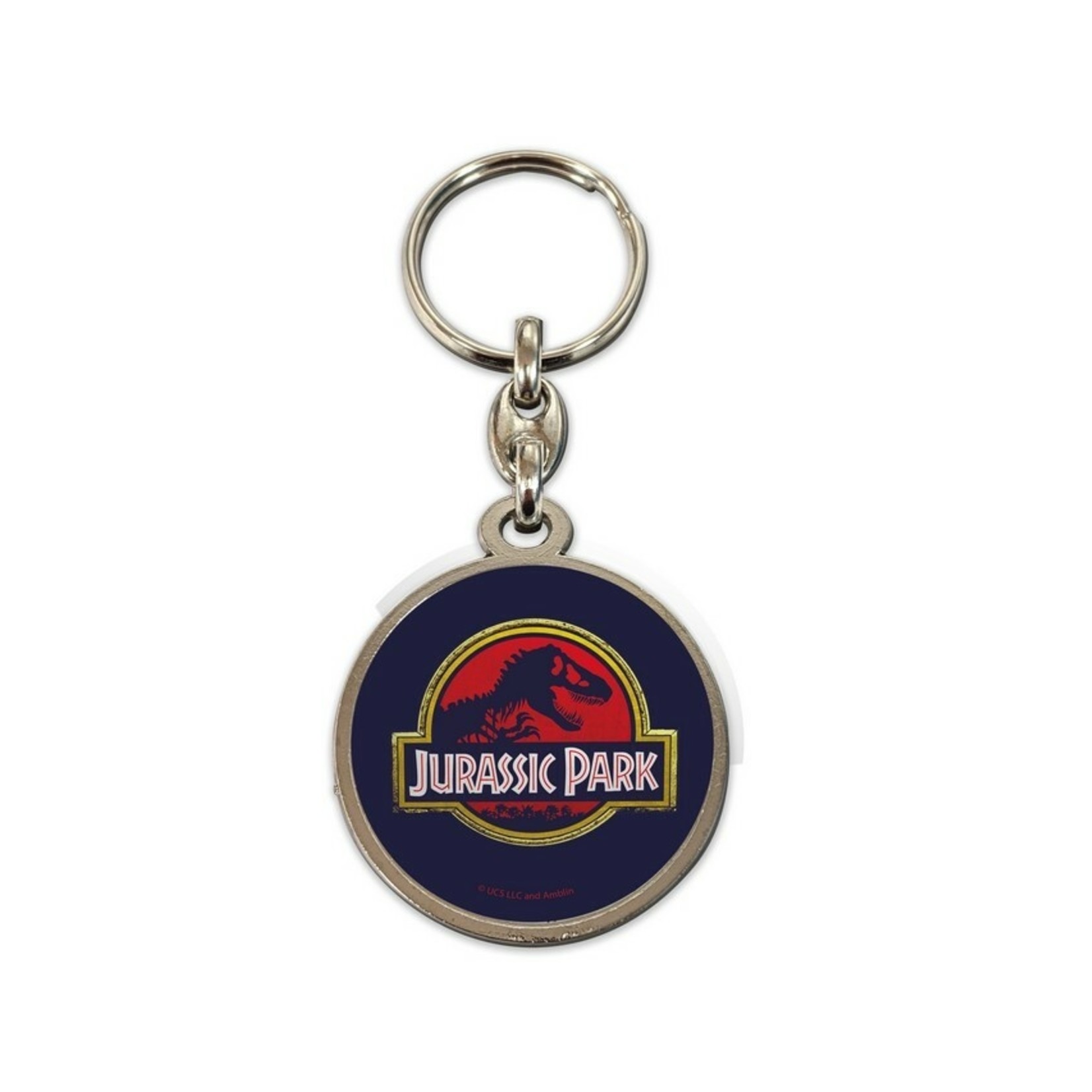 SD Toys SD Toys Jurassic Park Movie Logo Metal Keychain