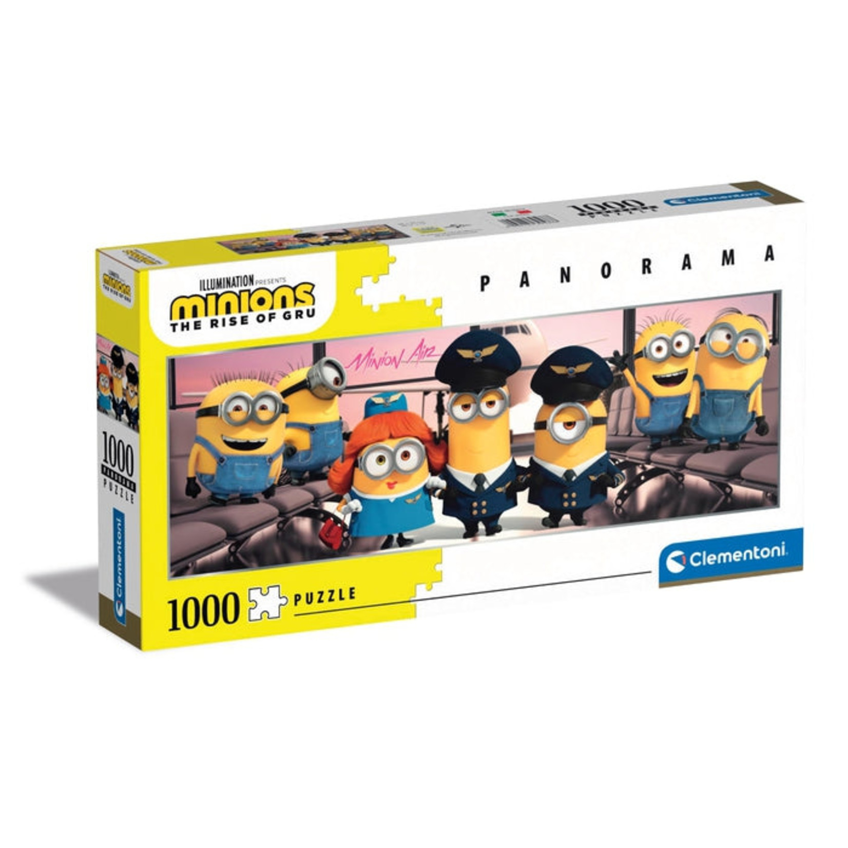 cijfer Onaangenaam stad Clementoni Minions Rise Of Gru Panorama Puzzle 1000 pcs - Popculture.shop