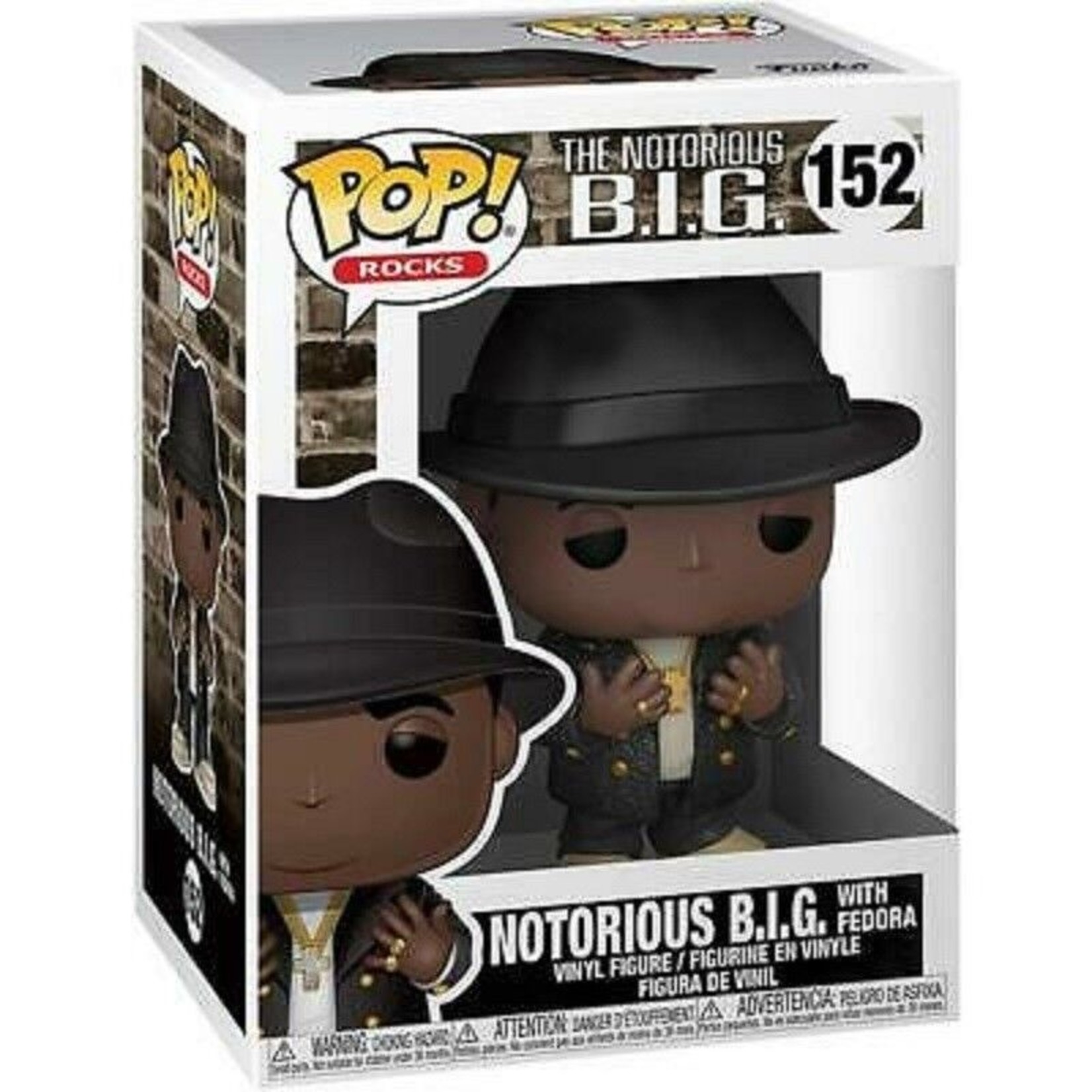 Funko Funko POP! Figure Rocks The Notorious B.i.G. with Fedora