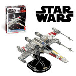 4D Model Kit 4D Model Kit Star Wars T-65 X-Wing Starfighter 160pcs