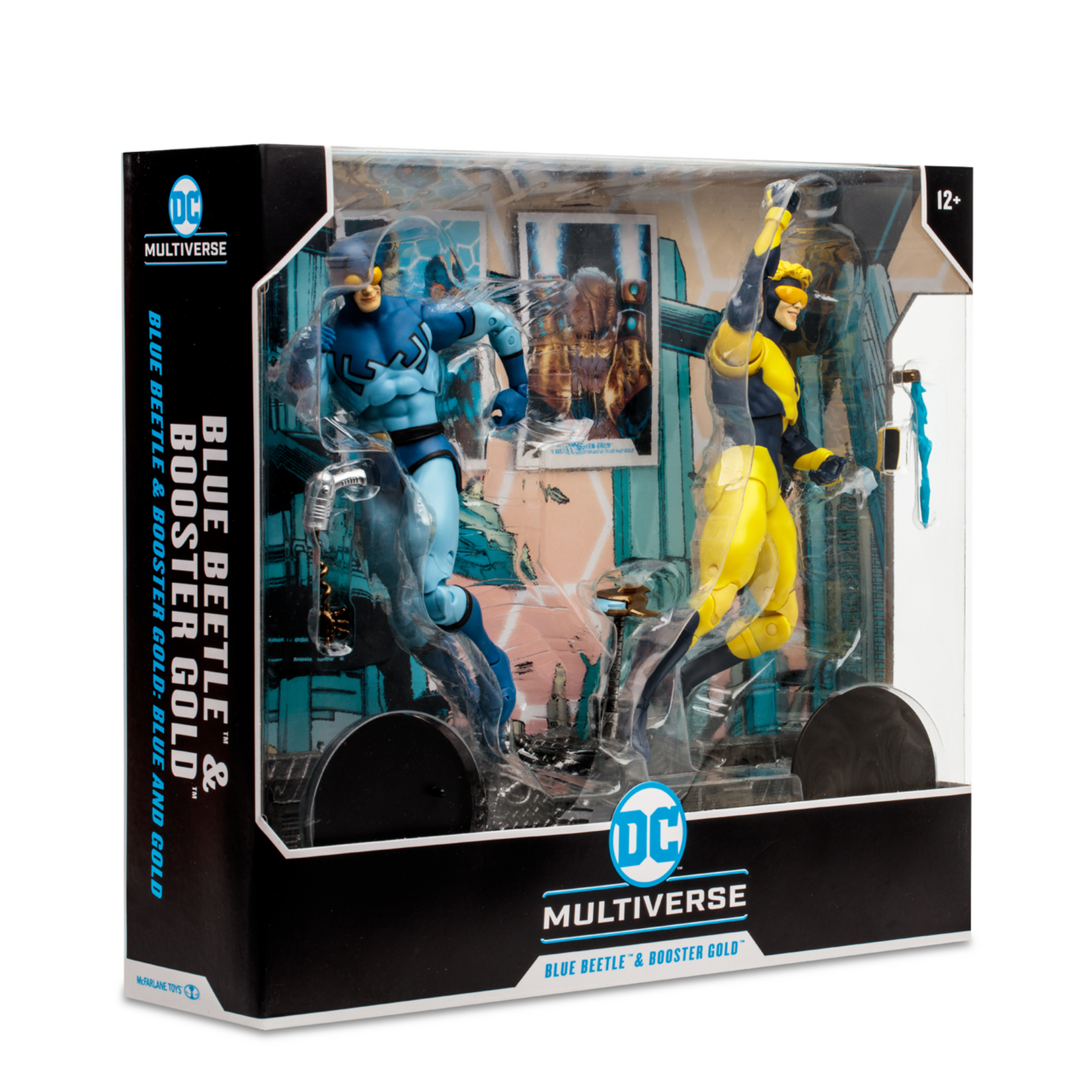 McFarlane Toys McFarlane Toys DC Comics Blue Beetle & Booster Gold Figures 15 cm