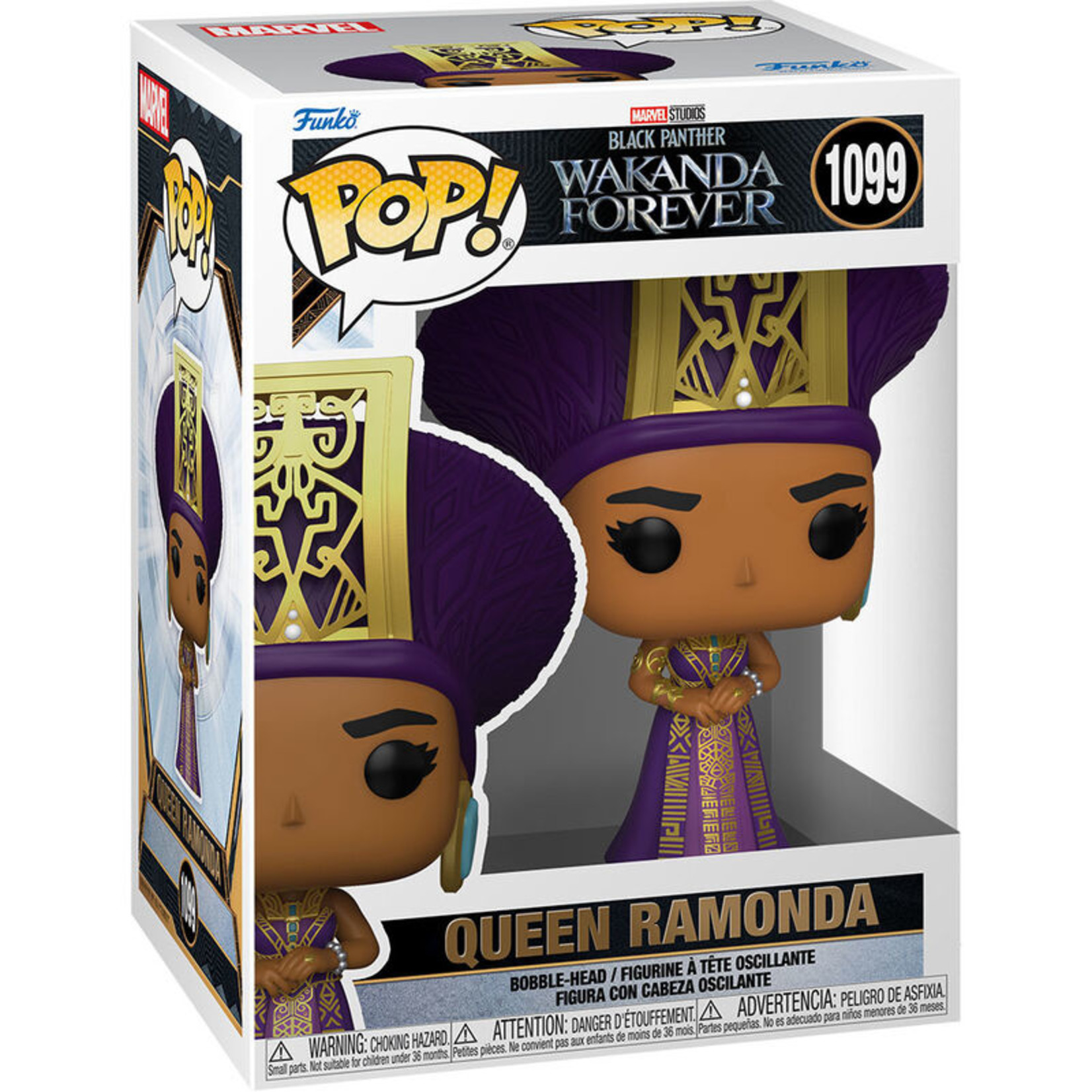 Funko Funko POP! Figure Marvel Black Panther Wakanda Forever Queen Ramonda