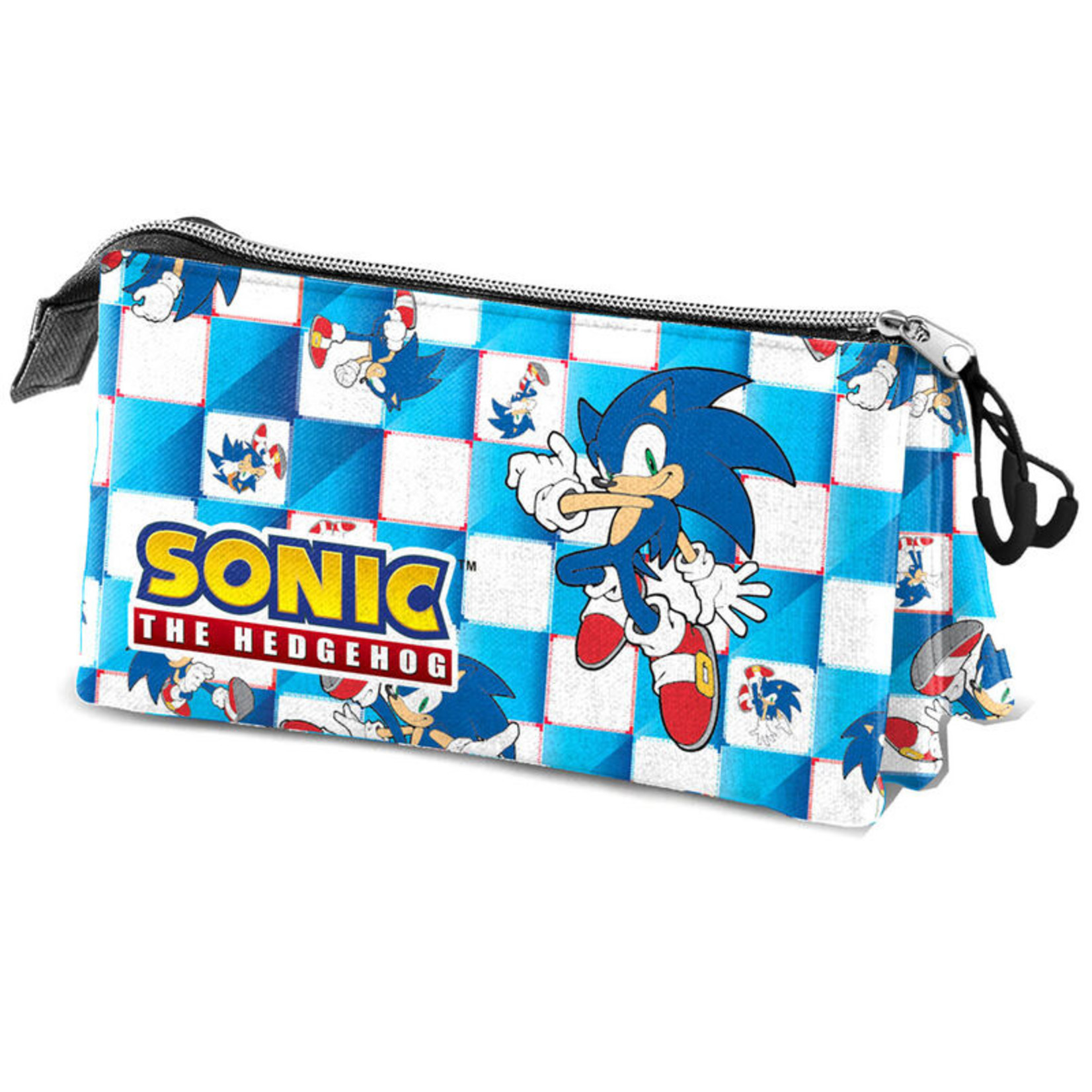 Karacter Mania Karacter Mania Sonic The Hedgehog Blue Lay Triple Pencil Case