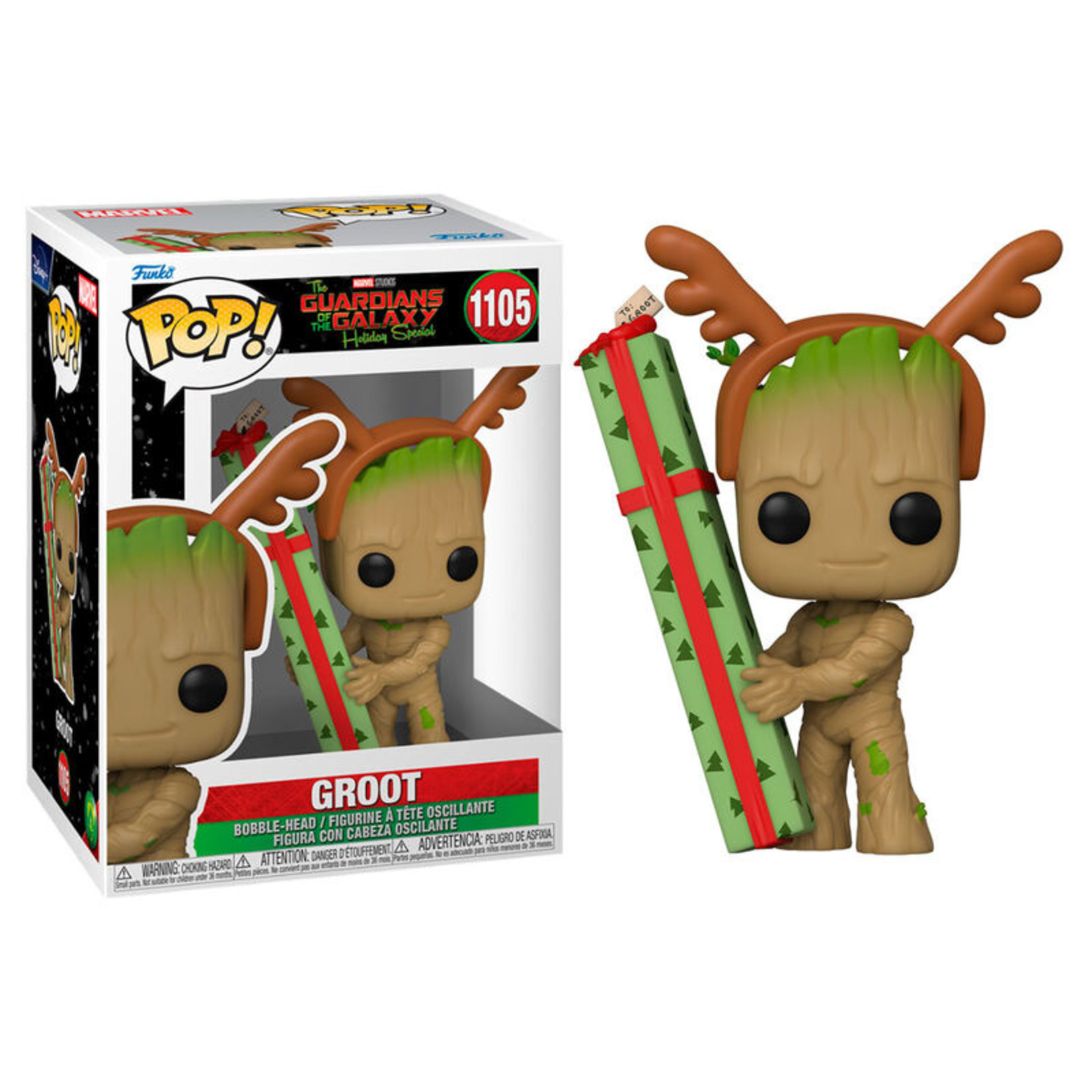 Funko Funko POP! Figure Marvel Guardians of the Galaxy Holiday Special Groot