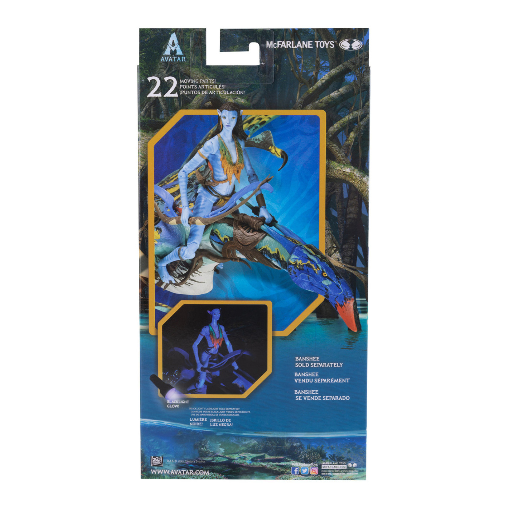 McFarlane Toys McFarlane Toys Avatar The Way Of Water Neytiri with Reef Look 7" Figure