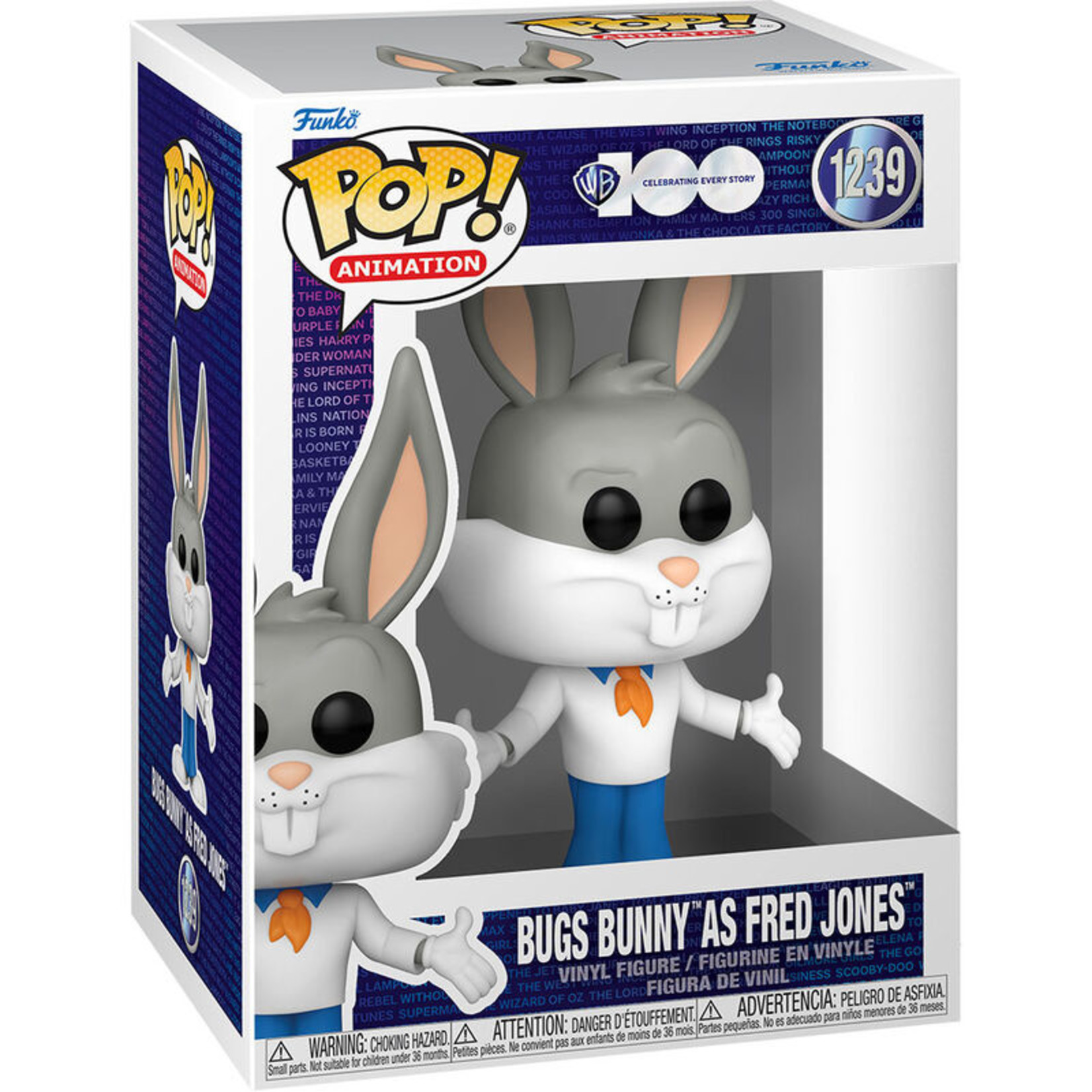 Funko Funko POP! Animation Figure Looney Tunes Bugs Bunny as Fred Jones