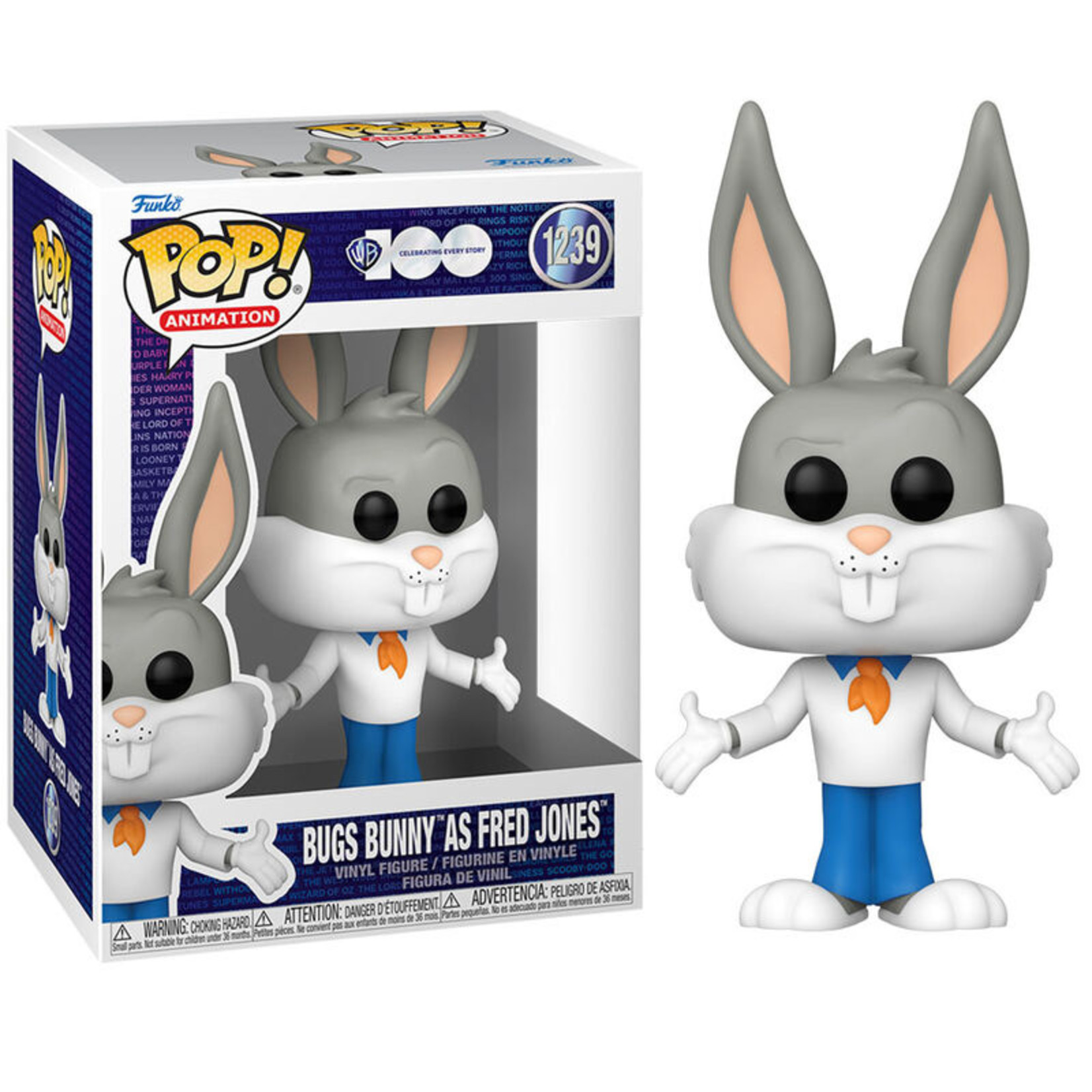 Funko Funko POP! Animation Figure Looney Tunes Bugs Bunny as Fred Jones