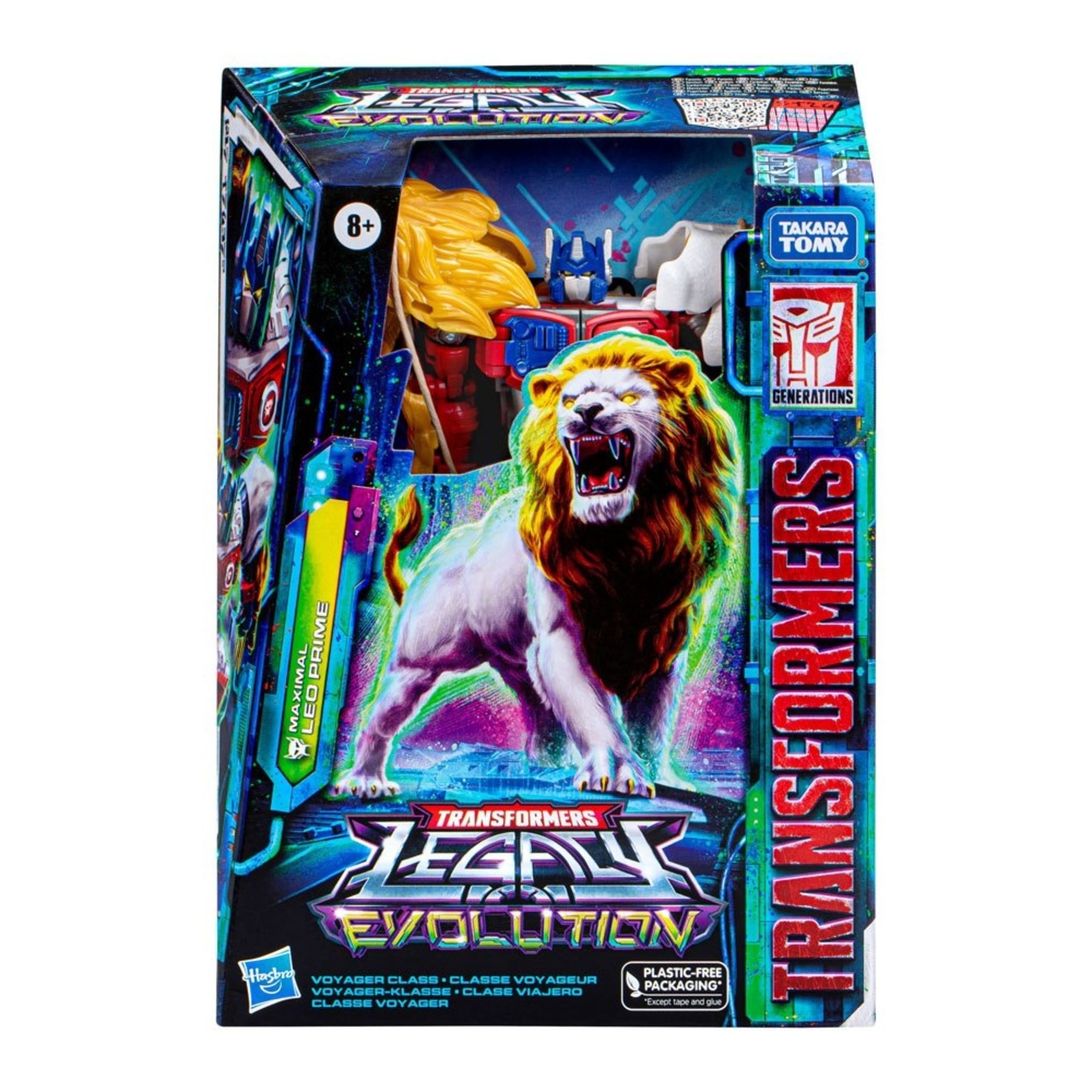 Hasbro Harbro Transformers Legacy Evolution Maximal Leo Prime 18 cm