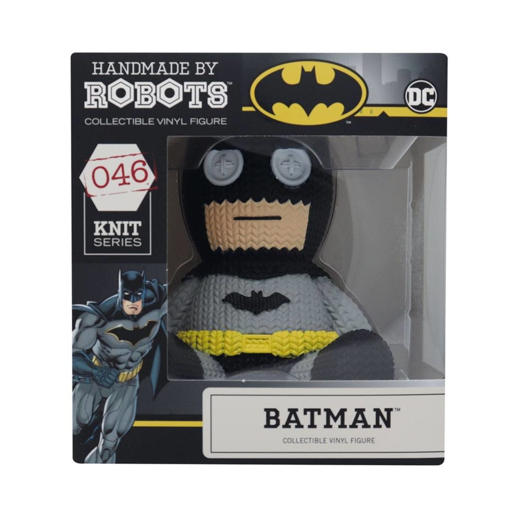 Handmade by Robots Handmade by Robots DC Comics Batman Grey Suit Collectible Vinyl Figure