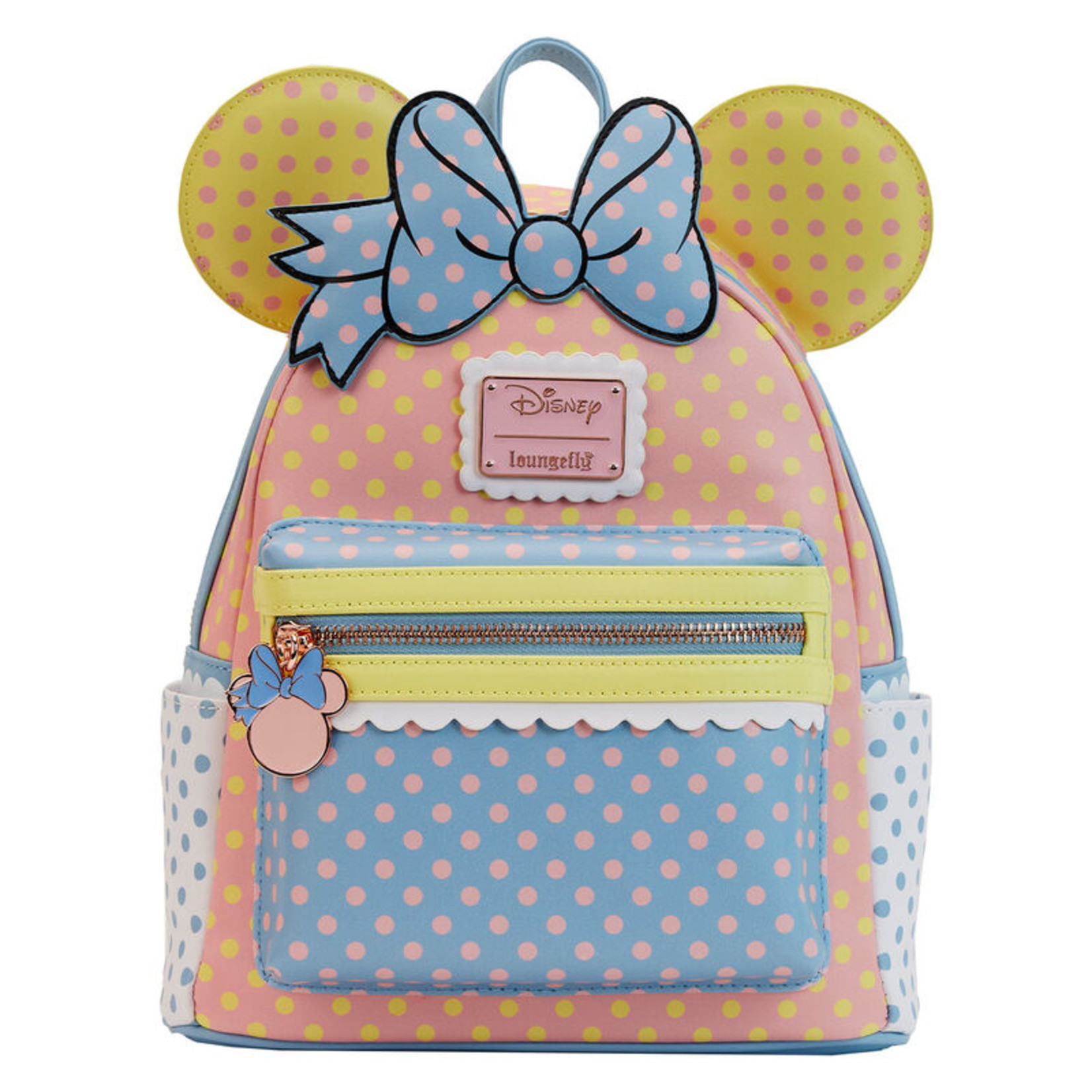 Loungefly Loungefly Disney Minnie Mouse Pastel Polka Dot Backpack 27cm