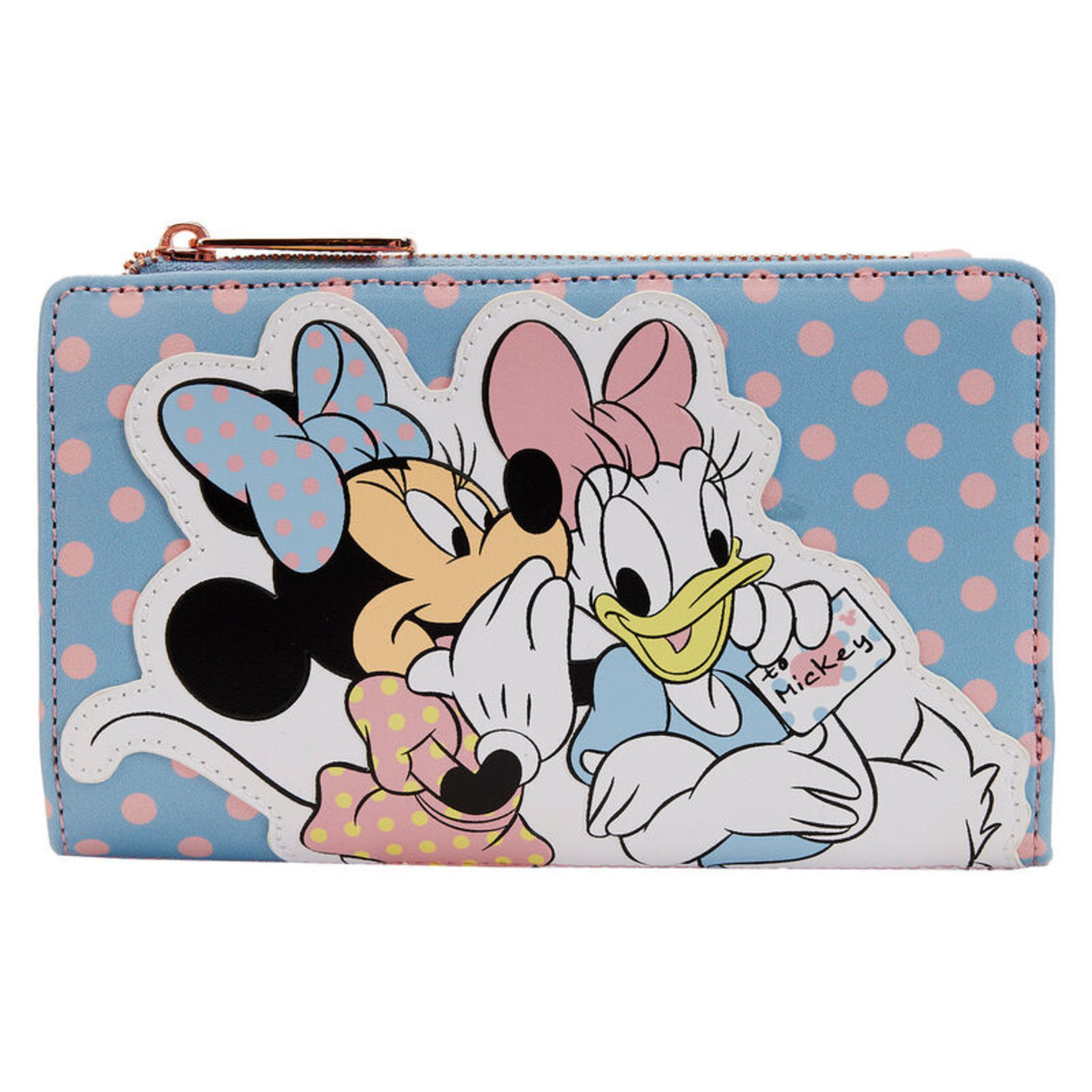 Loungefly Loungefly Disney Minnie Mouse Pastel Polka Dot Wallet