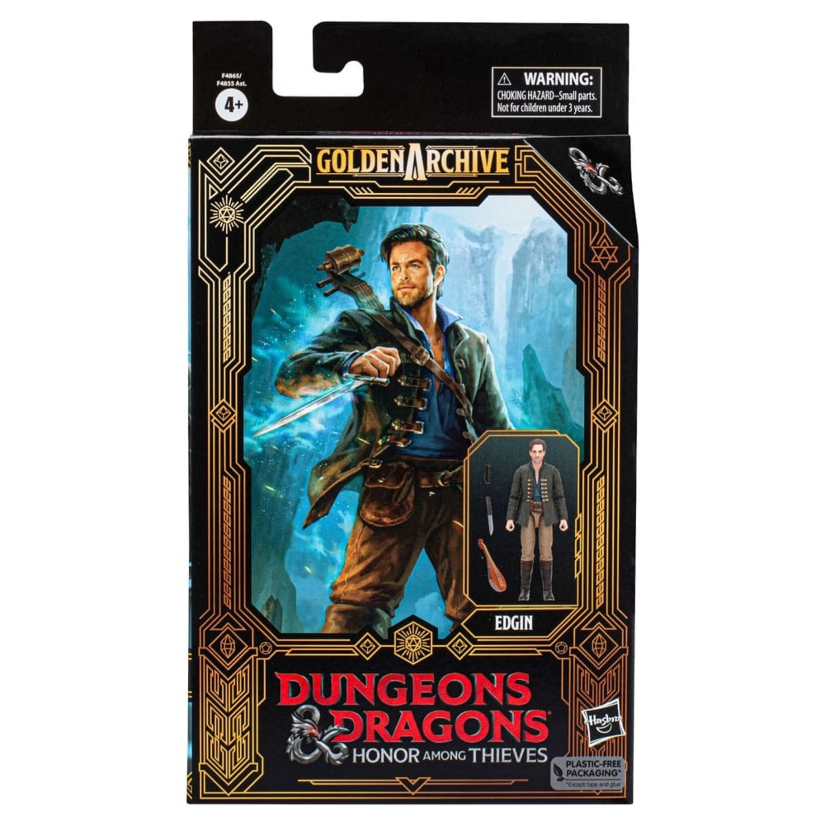 Hasbro Hasbro Dungeons & Dragons Honor Among Thieves Golden Archive Action Figure Edgin 15 cm