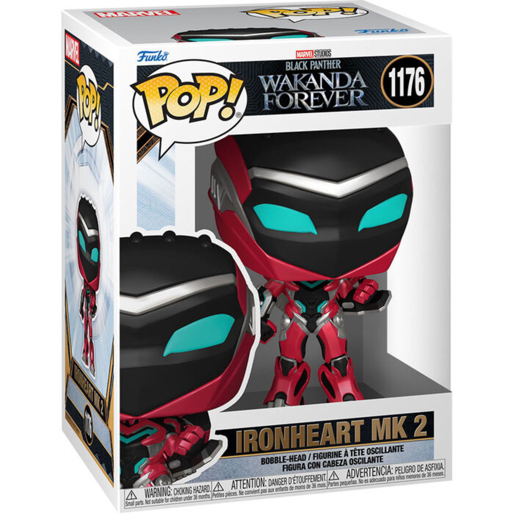 Funko Funko POP! Figure Marvel Black Panther Wakanda Forever Ironheart MK2