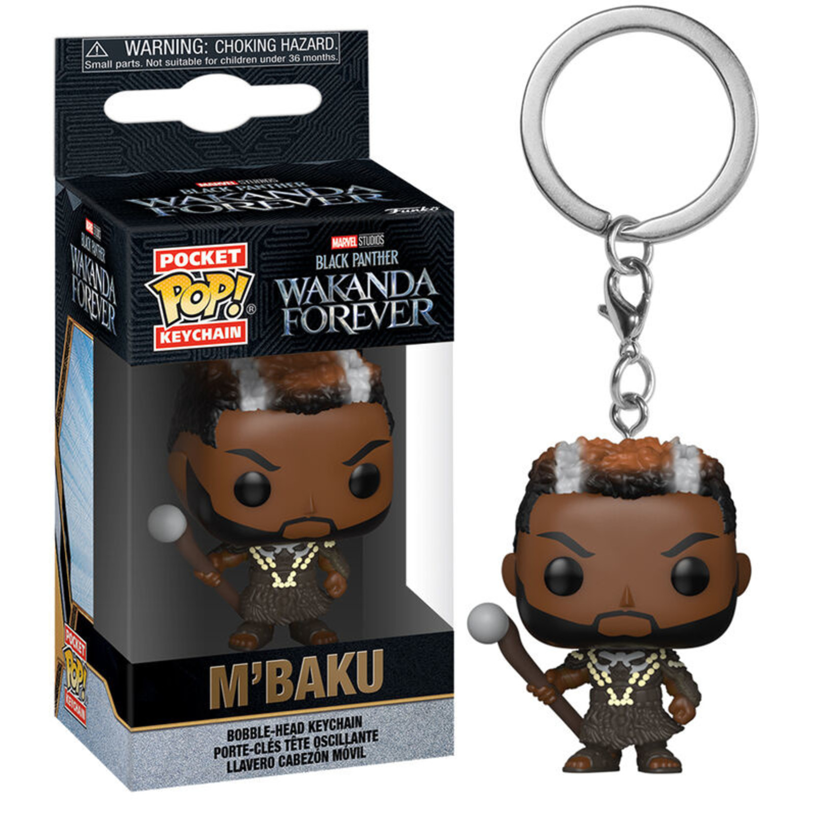 Funko Funko Pocket POP! Keychain Black Panther Wakanda Forever M'Baku