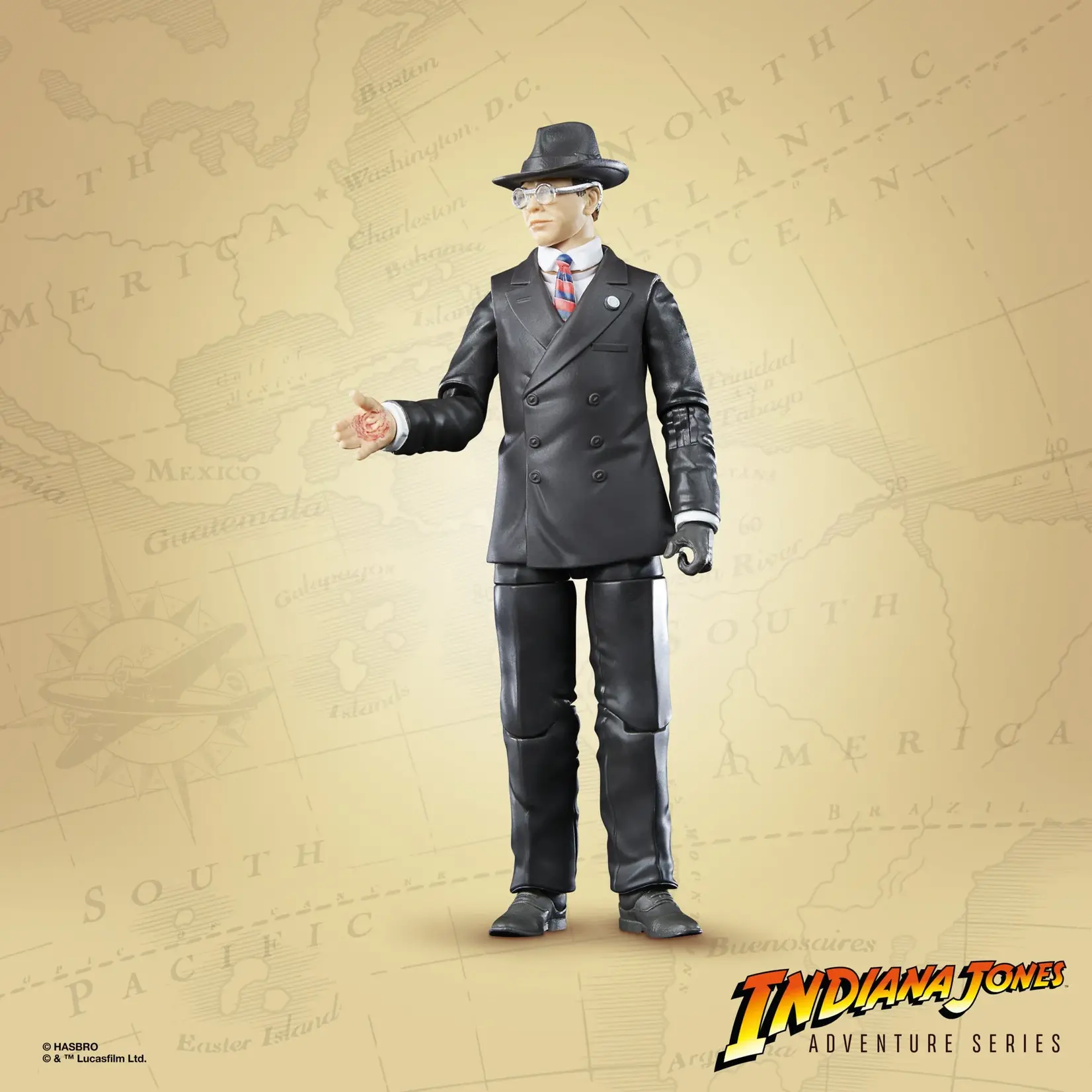 Hasbro Hasbro Indiana Jones Raiders of the Lost Ark Action Figure Major Arnold Toht 14,9 cm