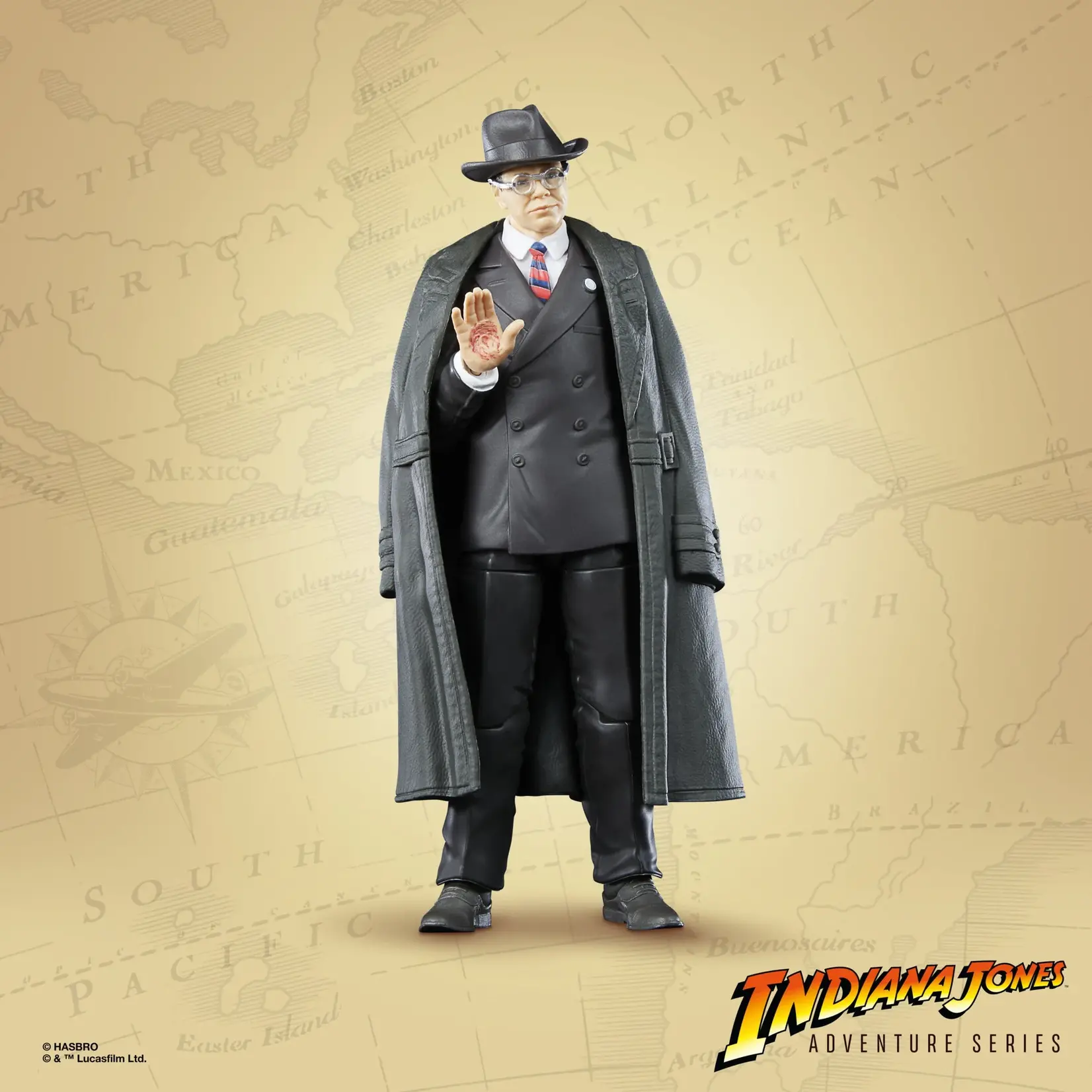 Hasbro Hasbro Indiana Jones Raiders of the Lost Ark Action Figure Major Arnold Toht 14,9 cm