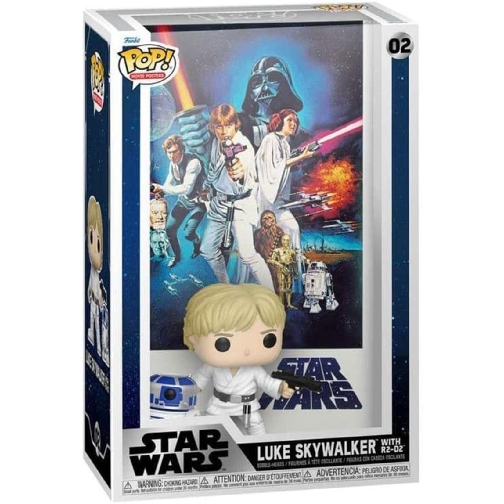 Funko Funko Movie Posters POP! Star Wars Luke Skywalker with R2-D2