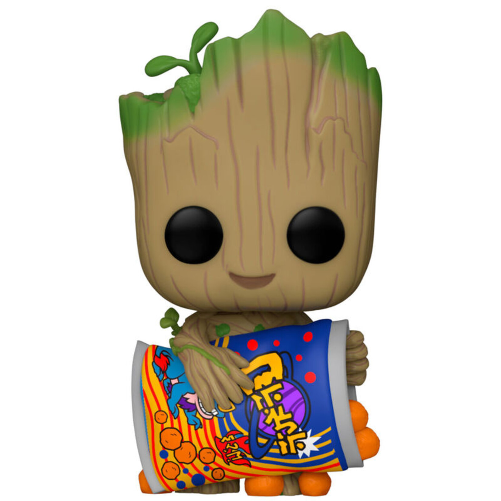 Funko Funko POP! Figure Marvel I Am Groot Groot with Cheese Puffs