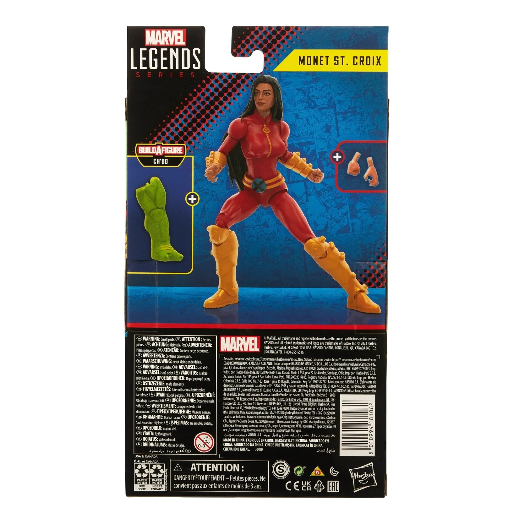 Hasbro Hasbro Marvel X-Men Action Figure Monet St. Croix 15 cm