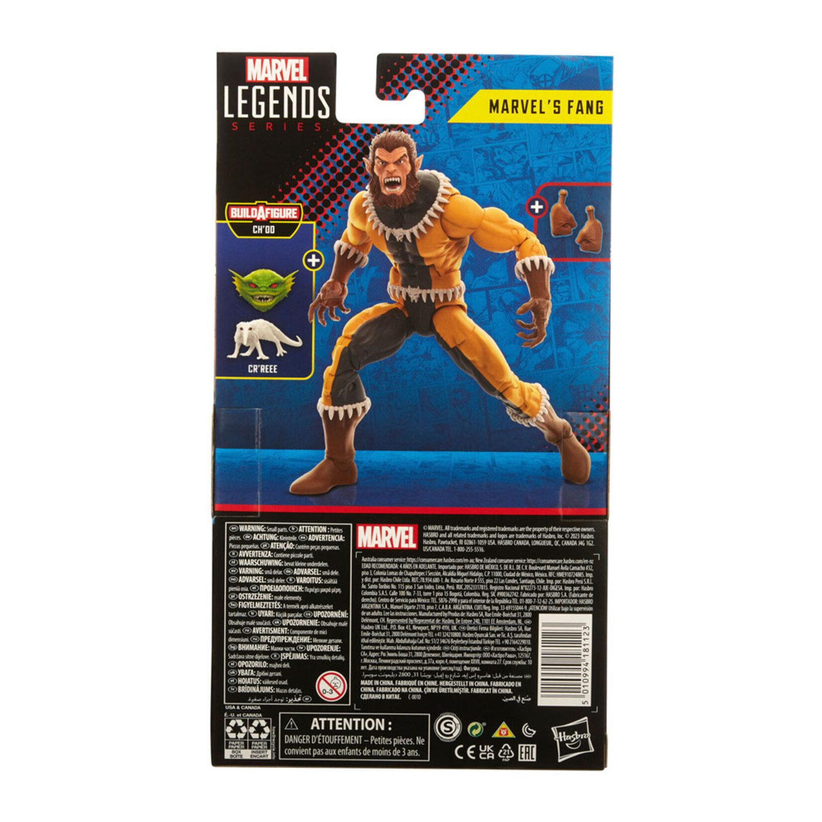 Hasbro Hasbro Marvel X-Men Action Figure Marvel's Fang 15 cm