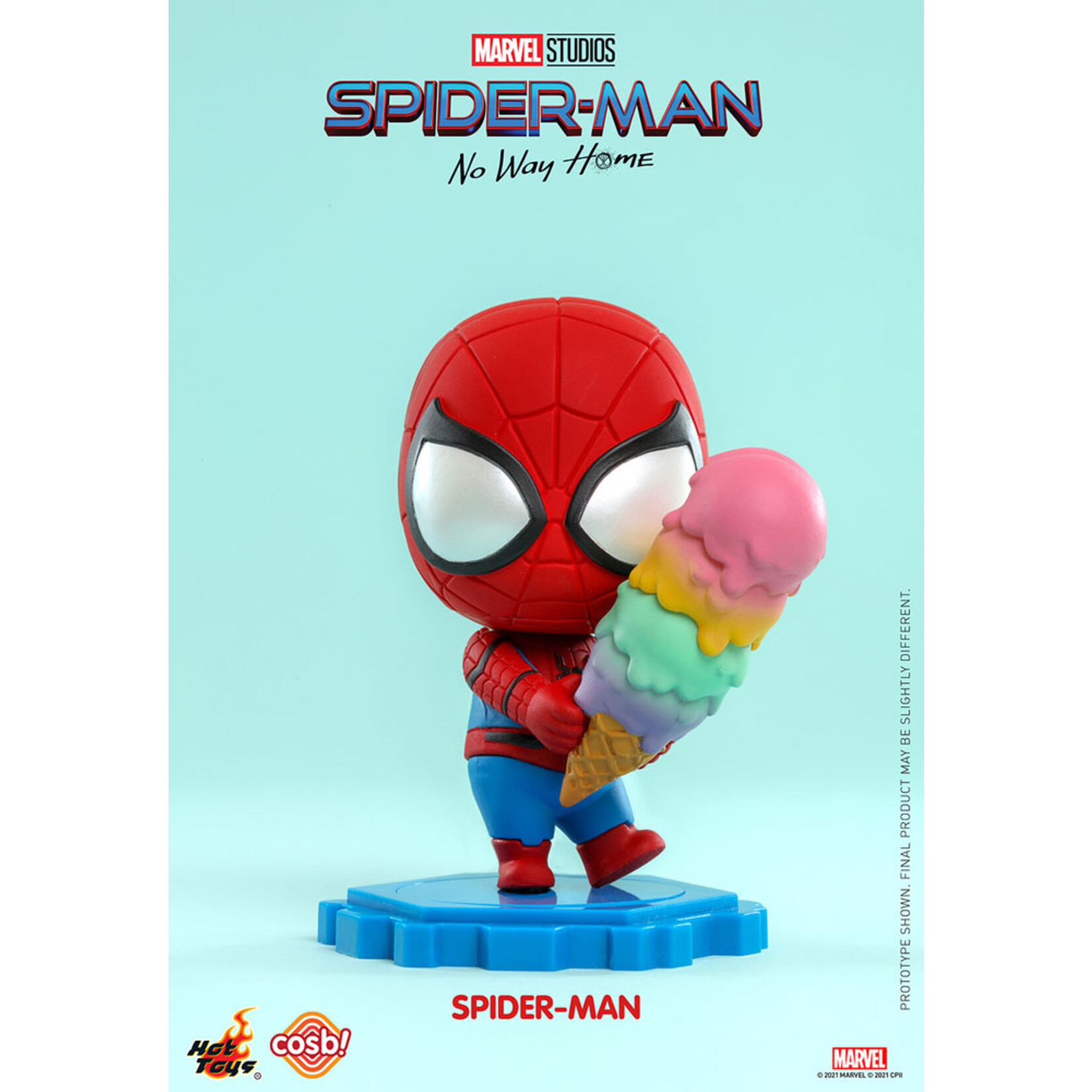 Hot Toys Hot Toys Marvel Cosbi Mini Figure Spider-Man (Ice Cream)