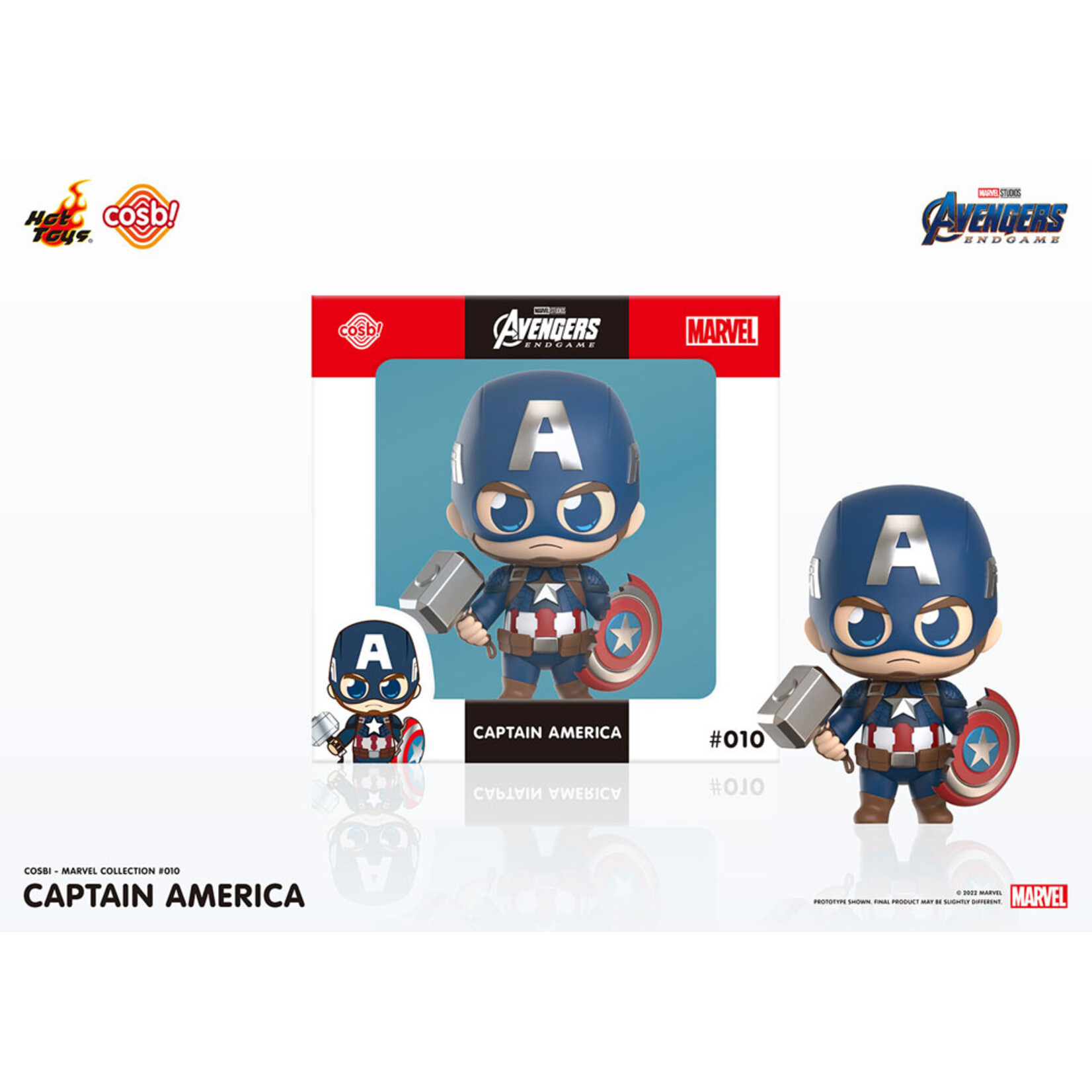 Hot Toys Hot Toys Marvel Cosbi Mini Figure Captain America