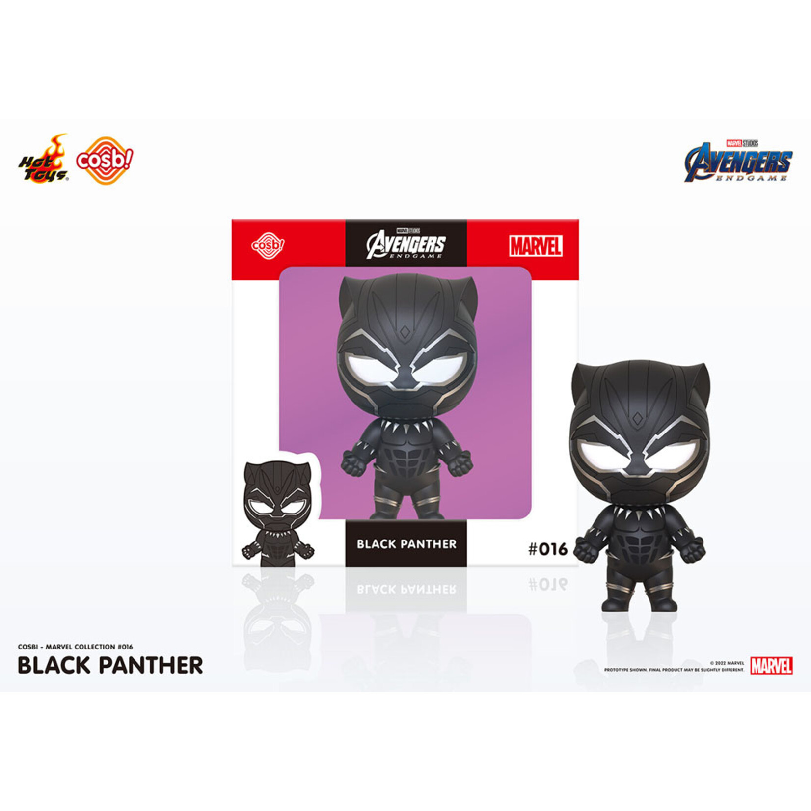 Hot Toys Hot Toys Marvel Cosbi Mini Figure Black Panther