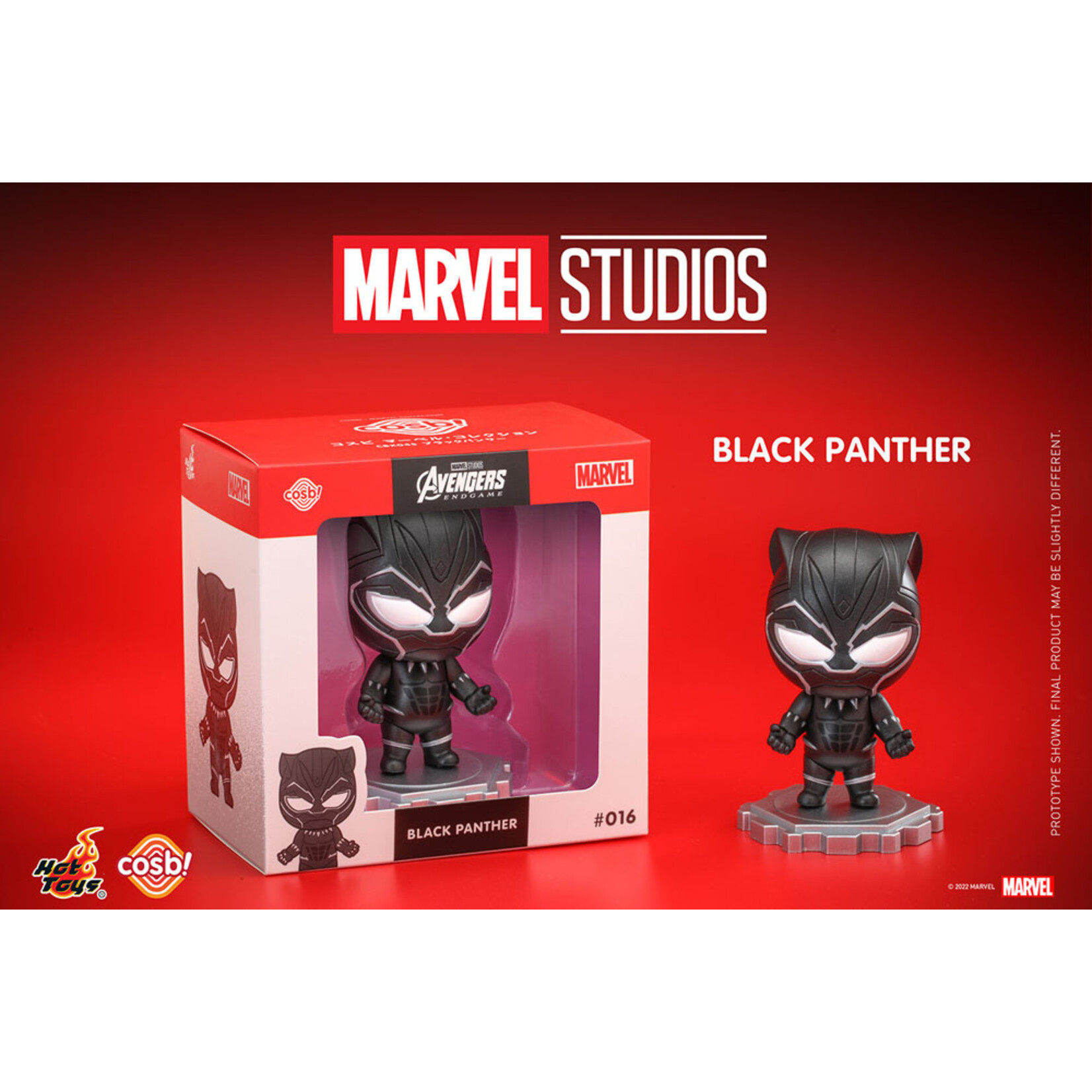 Hot Toys Hot Toys Marvel Cosbi Mini Figure Black Panther