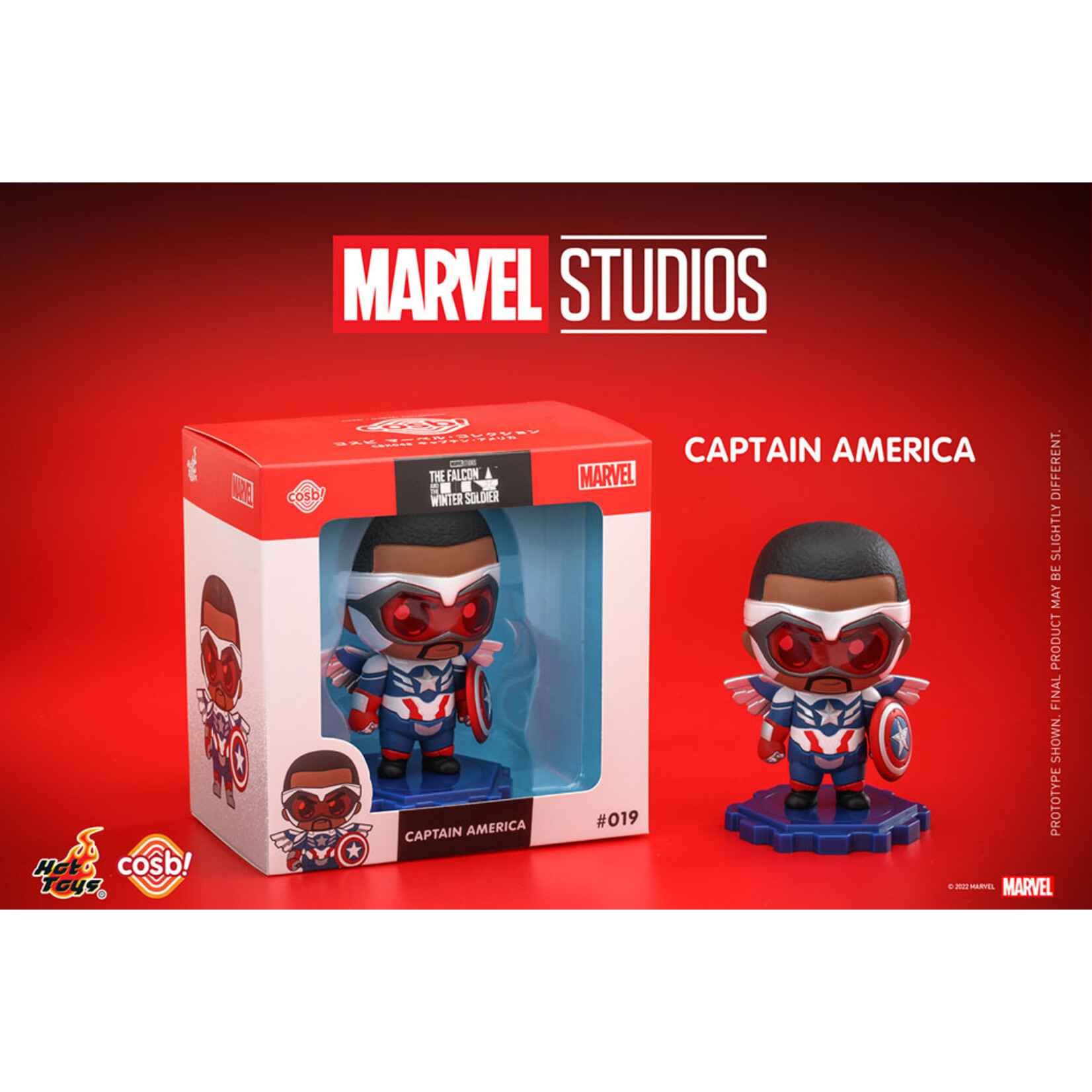 Hot Toys Hot Toys Marvel Cosbi Mini Figure Captain America