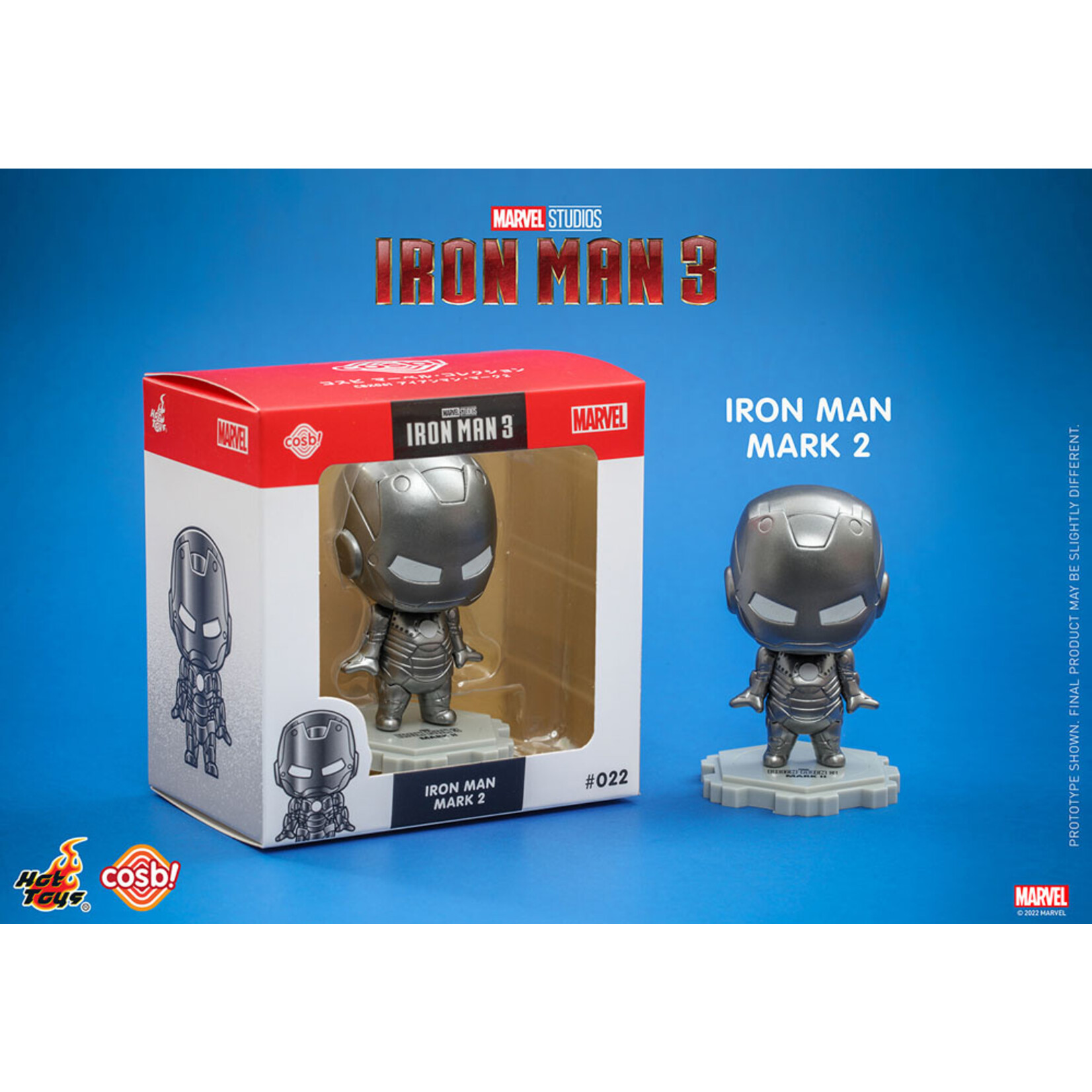 Hot Toys Hot Toys Marvel Cosbi Mini Figure Iron Man (Mark 2)