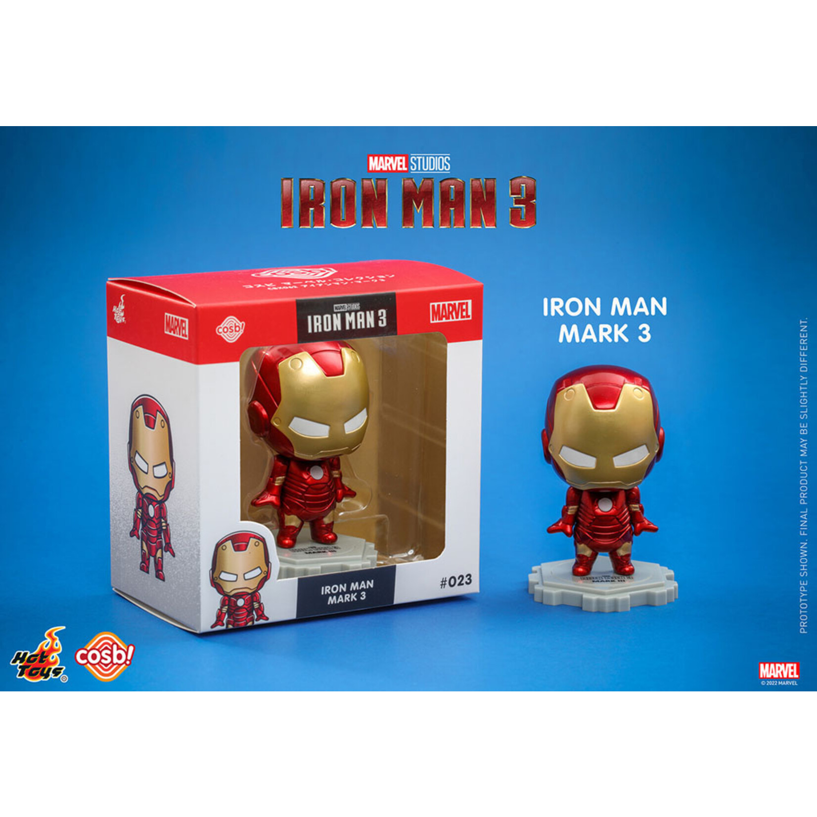 Hot Toys Hot Toys Marvel Cosbi Mini Figure Iron Man (Mark 3)